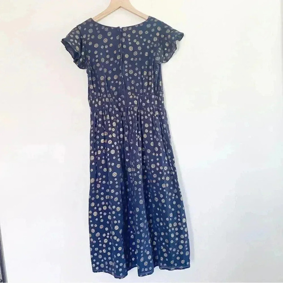 ModCloth Retro Polka Dot Midi Dress Medium - Picture 2 of 5